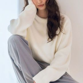 헤어리 하찌 라운드넥 스웨터 SPKWF11C01 O_P431648041