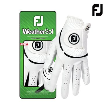 GOLFDEAL 풋조이 NEW WeatherSof (웨더소프) 레볼루셔너리 여성 왼손 골프장갑 66980E