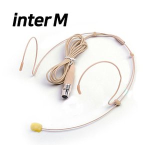 inter-M 인터엠 호환용 헤드마이크 4핀 양쪽 헤드셋 마이크 VTM-026