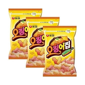  농심 오징어집 260g x 3개/ 대용량 스낵 간식_