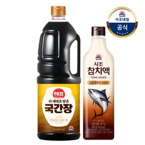 더제대로담은 국간장 1.8L x1개 +참치액900g x1개