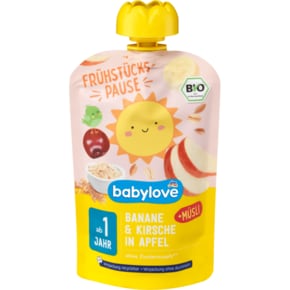 dm 베이비러브 babylove 뮤즐리 사과 바나나 체리 100g (12개월)