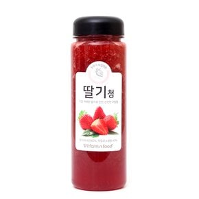 자일로스설탕으로 담근 딸기청 500ml