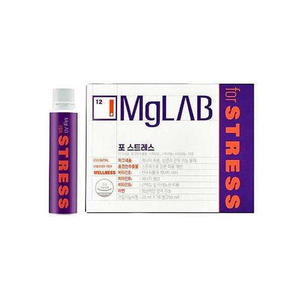 마그랩 포 스트레스 마시는 액상 글루콘산 마그네슘 25mlX10입(10일분)