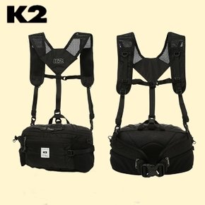남여공용 핸디 X-밴드 힙쌕 배낭 블랙 Z1 KUF22B13_s
