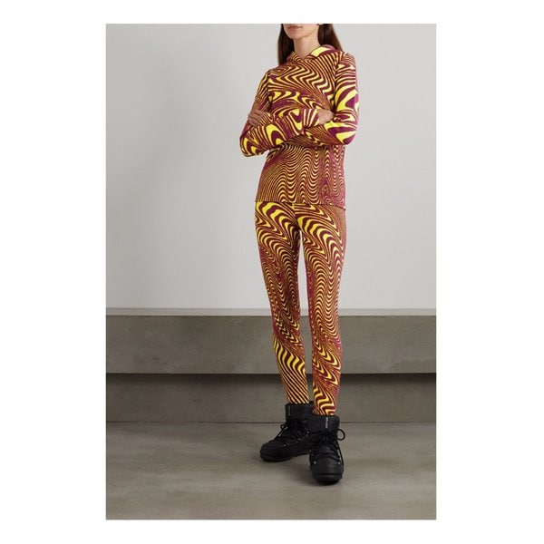 아즈텍 마운틴 Ed Curtis Jacquard-knit Leggings 옐로 43769801098530648