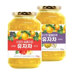 [액상차모음]꿀유자차/레몬생강차/꿀생강차/꿀모과차/자몽차/레몬차/배도라지차 택1