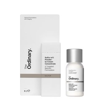 디오디너리 설퍼 10% 파우더-투-크림 컨센트레이트 5g