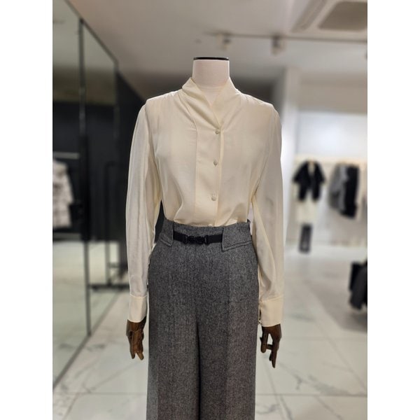 [여주점] V넥 셔츠 블라우스_S254MSC016