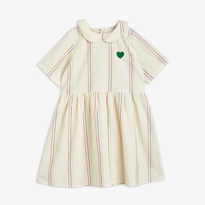 미니로디니[미니로디니 by Magic Edition]STRIPE Y/D WOVEN SS DRESS (2425010011)