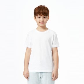 [공식][타미힐피거] 에센셜 코튼 티셔츠 (T42D0KKO20CBT1123)