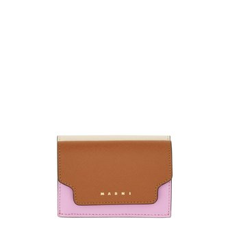 마르니 Wallet TRI-FOLD WALLET PINK PFMOW02U23_LV520Z565N