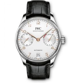 일본 iwc 시계 IWC 포르투기제 오토매틱 7 데이즈 IW500704 실버문자판 손목시계 남성 W186921 1