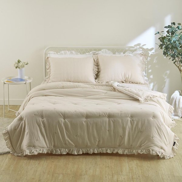 아밍 리본소르베 세미마이크로 간절기 차렵이불 S