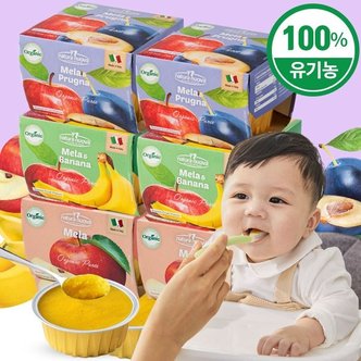 네추럴누바 유기농 생과일 누바 퓨레 6팩 100gx12개  아기간식 이유식_P323762025