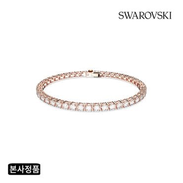 스와로브스키 [본사정품/쇼핑백증정] Matrix Tennis 로즈골드 팔찌 5657657_5657659_5657661