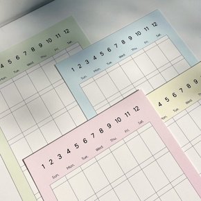 wall calendar_pastel