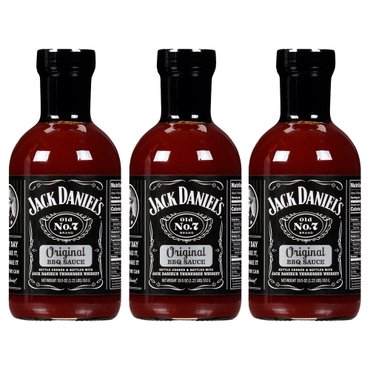  잭다니엘 오리지널 바베큐 소스 553g 3개 Jack Daniel`s BBQ Sauce