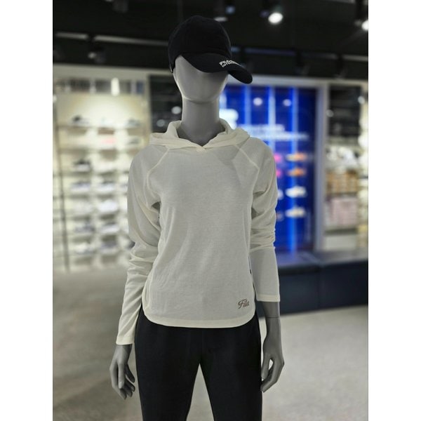 [파주점] 여성 레이어드 후디 긴팔티셔츠(FS253RL01F001-IVY)175