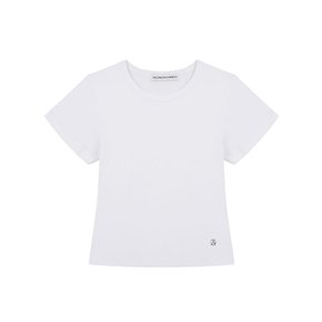 Timeless Cap Crop T-shirts (White)