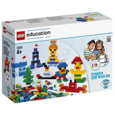 레고 에듀케이션 시스템 크리에이티브 브릭 45020 건축물 조립 카드 벌크 창의 피아노 킷트증정