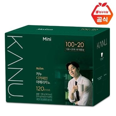  맥심 카누 디카페인미니 100T + 20T