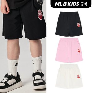 MLB키즈 (공식)24SS 하트 로고 반바지 (3color) 7ASPH0143