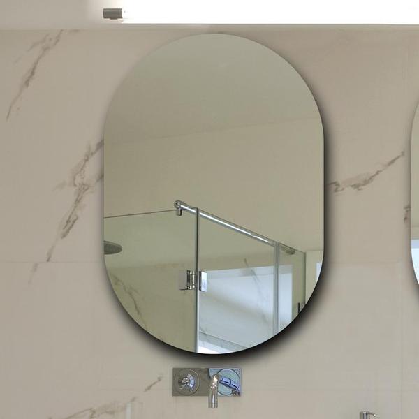 타원형 욕실 거울 550x800 NO FRAME 화장실 벽거울(1)