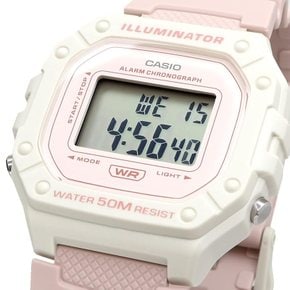 카시오 CASIO 스탠더드 디지털 손목시계 W-218HC-4A2V 남성 여성 치프