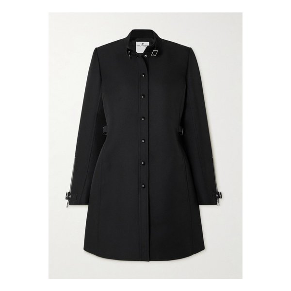 쿠레쥬 트윌 블랙 코트 1647597323774724