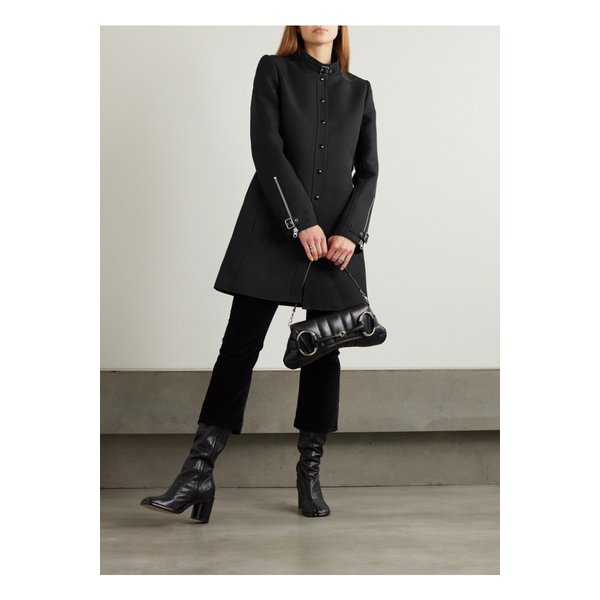 쿠레쥬 트윌 블랙 코트 1647597323774724