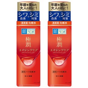 하다라보 고쿠쥰 프리미엄 메디케이티드 에이징 케어 로션 170ml 2개