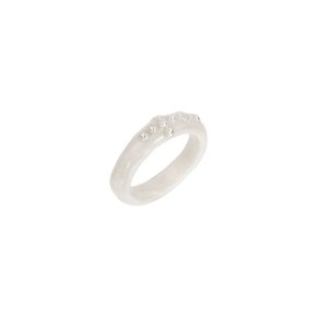 holy dots ring-white