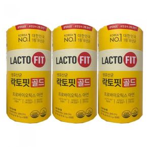 종근당건강 락토핏 생유산균 골드 2g50포3통 HISM (S32915945)