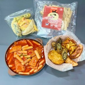 해썹인증 매콤국물떡볶이 (435g/2인분)+모듬튀김