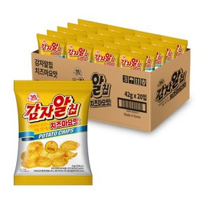 감자알칩 치즈마요 42g_20개