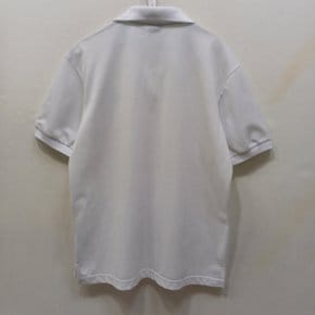 남성 XL  쿨맥스 얇고시원 카라 반팔 티 흰색 상태훌륭 구제매니아몰