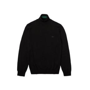 23FW 라코스테 스웨터 AH1959 031 NERO BLACK