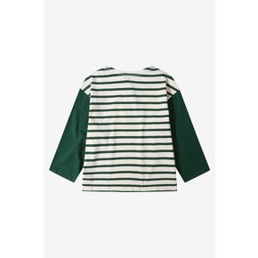 TERRA - Fancy stripes mariniere_GREEN_ LPTA0TS02W