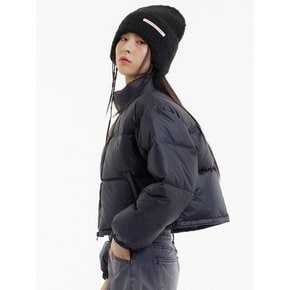 다운 숏 푸퍼 패딩 블랙_DOWN SHORT PUFFER PADDING BLACK