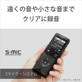 소니 IC 레코더 4GB 얇고 가벼운  S 마이크 시스템 블랙 ICD-UX570F B