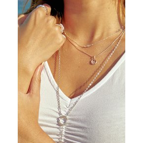 (silver925)Mini-peace Necklace