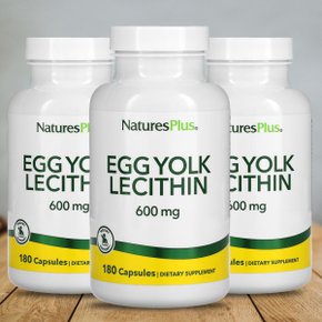 난유캡슐 난황유 난황레시틴 600mg 180캡슐 3개 egg yolk