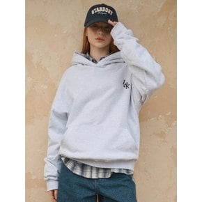 L&R signature hood White Melange