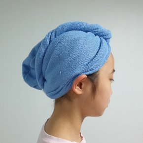 젖은머리 말리는 드라이 수건 (W9D6B6D)
