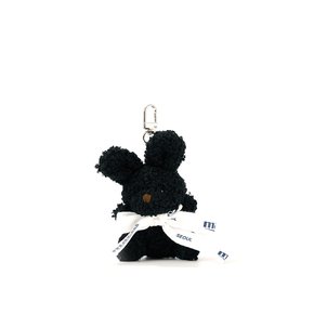 MINI RABBIT KEYRING_BLACK