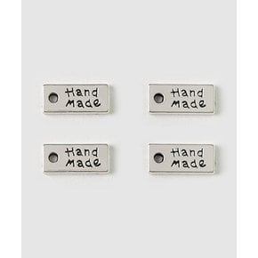 스퀘어 핸드메이드 미니 참장식_실버 (87718)