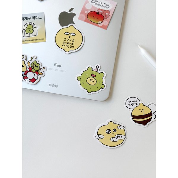 세모 조각 스티커 2