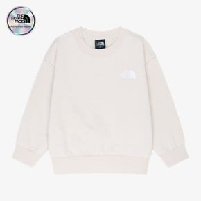 [노스페이스 키즈 공식] 키즈 고 투 스웻셔츠 NM5MS02U_CRB