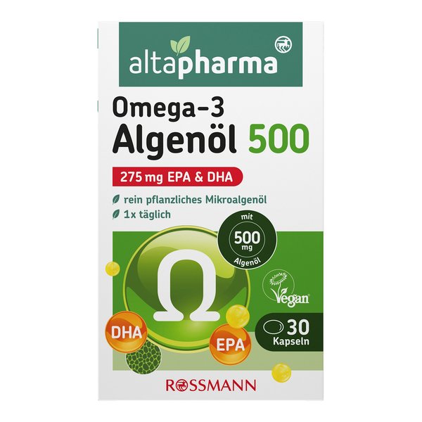 [해외직배송] 로스만 알타파마 오메가-3 아르간오일500 30정